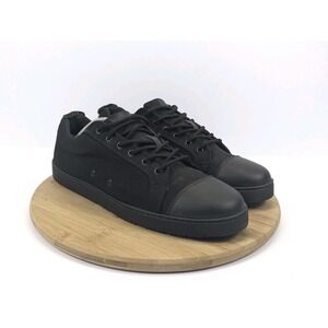 Woobies Mod 1 Shoes Mens 11 2E Wide Black Tactical Sneakers Canvas Cap Toe